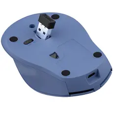 მაუსი Trust 25039 Zaya, Wireless, USB, Mouse, Blue, 6 image