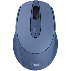მაუსი Trust 25039 Zaya, Wireless, USB, Mouse, Blue, 2 image
