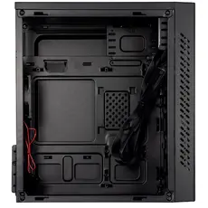ქეისი ALLX AX-B1735, Computer Case, Micro-ATX, ITX, USBx2, AUDIO, Black, 4 image