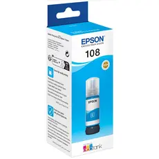 კარტრიჯის მელანი Epson 108 C13T09C24A, 7200P, Ink Cartridge, Cyan, 3 image