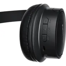 ყურსასმენი Panasonic RB-HF520B Bluetooth Over-Ear Headphones (Voice Control, Wireless, Up to 50 Hours Battery Life) Black, 5 image