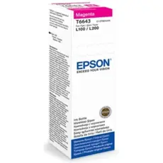 კარტრიჯი EPSON 664 ORIGINAL (C13T66434A) I/C (m) L100 Magenta ink bottle 70ml, 2 image