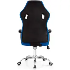გეიმერული სავარძელი ALLX SK8815, Gaming Chair, Blue/Black, 4 image