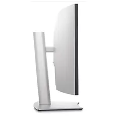 მონიტორი Dell 210-BHXB UltraSharp 38, 37.5", Curved Monitor, QHD, IPS, HDMI, USB-C, DP, RJ-45, Silver, 7 image