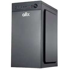 ქეისი ALLX AX-B1734, Computer Case, Micro-ATX, ITX, USBx2, AUDIO, Black, 6 image