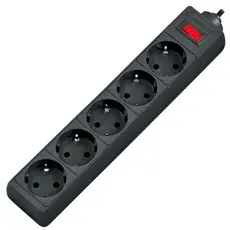 დამაგრძელებელი კაბელი Defender Power Strip ES 1.8m 5 Plug, 2 image