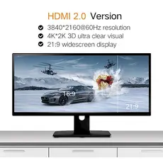 HDMI კაბელი UGREEN 50108, HDMI 2.0 4K Carbon Fiber Zinc Alloy Cable, 2m, Gray, 3 image