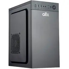 ქეისი ALLX AX-B1734, Computer Case, Micro-ATX, ITX, USBx2, AUDIO, Black, 2 image