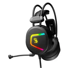 ყურსასმენი A4tech Bloody MC750 ANC RGB Gaming Headset Black, 5 image