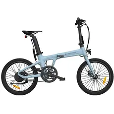 ელექტრო ველოსიპედი ADO A20 Lite, 350W, Smart APP, Folding Electric Bike, 30KM/H, Blue, 4 image