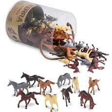 ცხენების სათამაშო ნაკრები Terra HORSES IN TUBE, 2 image