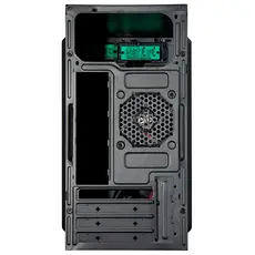 ქეისი ALLX AX-B1734, Computer Case, Micro-ATX, ITX, USBx2, AUDIO, Black, 4 image