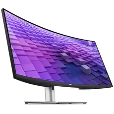 მონიტორი Dell 210-BHXB UltraSharp 38, 37.5", Curved Monitor, QHD, IPS, HDMI, USB-C, DP, RJ-45, Silver, 3 image