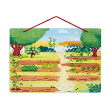 სათამაშო ბოსტანი Janod My Magnetic Garden, 4 image