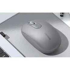 მაუსი UGREEN MU105 (90669), Wireless, USB, Mouse, Moonlight Gray, 4 image
