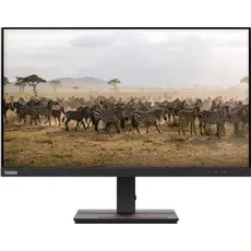 მონიტორი Lenovo ThinkVision E27 27" IPS 1920x1080 4ms 75Hz Black, 2 image