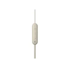 ყურსასმენი Sony WI-C100 Wireless In-Ear Earphones WIC100C.E - Beige, 4 image