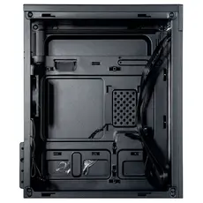 ქეისი ALLX AX-B1734, Computer Case, Micro-ATX, ITX, USBx2, AUDIO, Black, 3 image