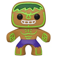 სათამაშო საკოლექციო ფიგურა Funko POP! Bobble Marvel Holiday Gingerbread Hulk 50660, 3 image