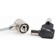 ლეპტოპის ჩამკეტი Gembird LK-CL-01 Cable lock for notebooks (4-digit combination), 2 image