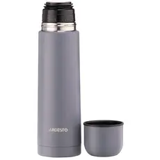 თერმოსი Ardesto Vacuum flask Bright City, 500ml, stainless steel, grey, 2 image