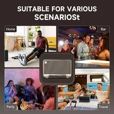 დინამიკი Edifier D32 Tabletop Wireless Speaker Black Walnut, 19 image