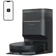 მტვერსასრუტი Dreame Robot Vacuum D20 Pro Plus Black (RLD43SD), 2 image