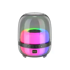 დინამიკი Hoco BS58 Crystal colorful luminous  portable speaker Magic black night, 2 image