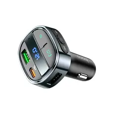 მანქანის დამტენი Hoco E70 PD30W+QC3.0 car BT FM transmitter Magic Night, 3 image