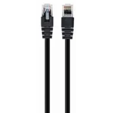 ქსელის კაბელი Gembird PP12-0.5M/BK Patch Cord UTP CAT5E 0.5m Black