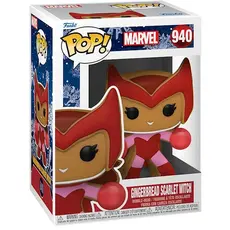სათამაშო საკოლექციო ფიგურა Funko POP! Bobble Marvel Holiday Gingerbread Scarlet Witch 57129, 3 image