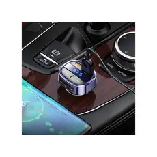 მანქანის დამტენი Hoco E70 PD30W+QC3.0 car BT FM transmitter Magic Night, 5 image