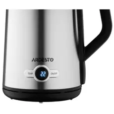 ელექტრო ჩაიდანი Ardesto Electric kettle  Steel Collection EKL-X52E, 1.7L, LED display, double-walled, STRIX, silver, 7 image