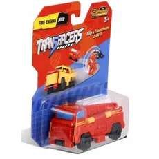 სათამაშო მანქანა TransRacers Fire Engine & Jeep