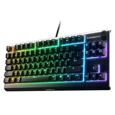 კლავიატურა SteelSeries Gaming keyboard Apex 3 TKL USB Black