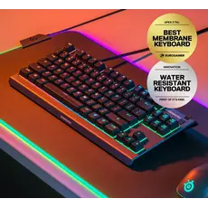 კლავიატურა SteelSeries Gaming keyboard Apex 3 TKL USB Black, 3 image