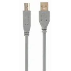 კაბელი Gembird CCP-USB2-AMBM-6G USB Cable for Printer 1.8m, 2 image