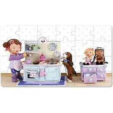 ასაწყობი ფაზლი Janod Set of 2 puzzles  Lola arranges a tea party J02769, 3 image