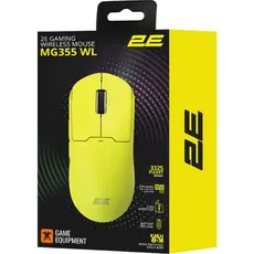 მაუსი 2E 2E-MG355UYW-WL MG355 WL, Wireless, USB-A, Gaming Mouse, Yellow, 5 image