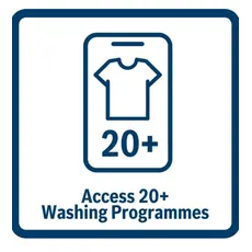 სარეცხი მანქანა BOSCH WGK244Z0ME, 10 image