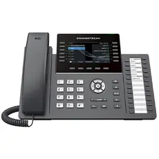 IP ტელეფონი Grandstream GRP2636, IP Phone, PoE, 6 SIP, 12 lines, Gigabit Port, Black, 2 image