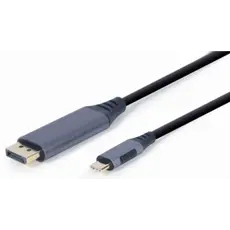კაბელი Gembird CC-USB3C-DPF-01-6 USB Type-C to DisplayPort Adapter cable 1.8 m
