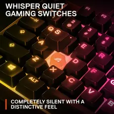 კლავიატურა SteelSeries Gaming keyboard Apex 3 TKL USB Black, 4 image