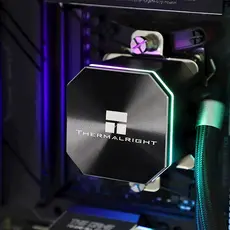 ქულერი THERMALRIGHT Frozen Edge 360 BLACK ARGB CPU Universal Cooler, 5 image