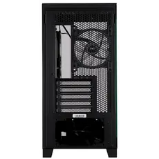 ქეისი 2E Gaming Computer case Fantom GK701B, without PSU, 2xUSB 3.0, 1xUSB Type-C, 4x120mm ARGB, controller with remote, TG Side/Front Panel, mATX, Black, 8 image