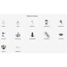 სამზარეულოს კომბაინი KENWOOD KHC29A.X0SI, 7 image