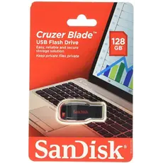 USB ფლეშ მეხსიერება SanDisk Cruzer Blade 128GB SDCZ50-128G-B35, 3 image