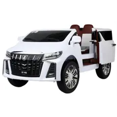 ბავშვის ელექტრო მანქანა TOYOTA ALPHARD LANGTON 601-W ტყავის სავარძლით