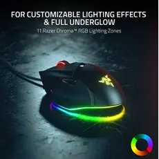 მაუსი Razer Mouse Basilisk V3, RGB, USB-A, black, 5 image