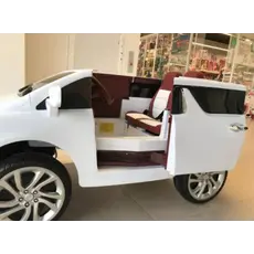 ბავშვის ელექტრო მანქანა TOYOTA ALPHARD LANGTON 601-W ტყავის სავარძლით, 4 image